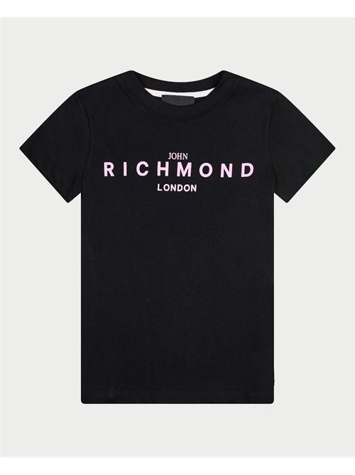 John Richmond Crew Neck Kids T-Shirt JOHN RICHMOND | RGP25002TSBLACK